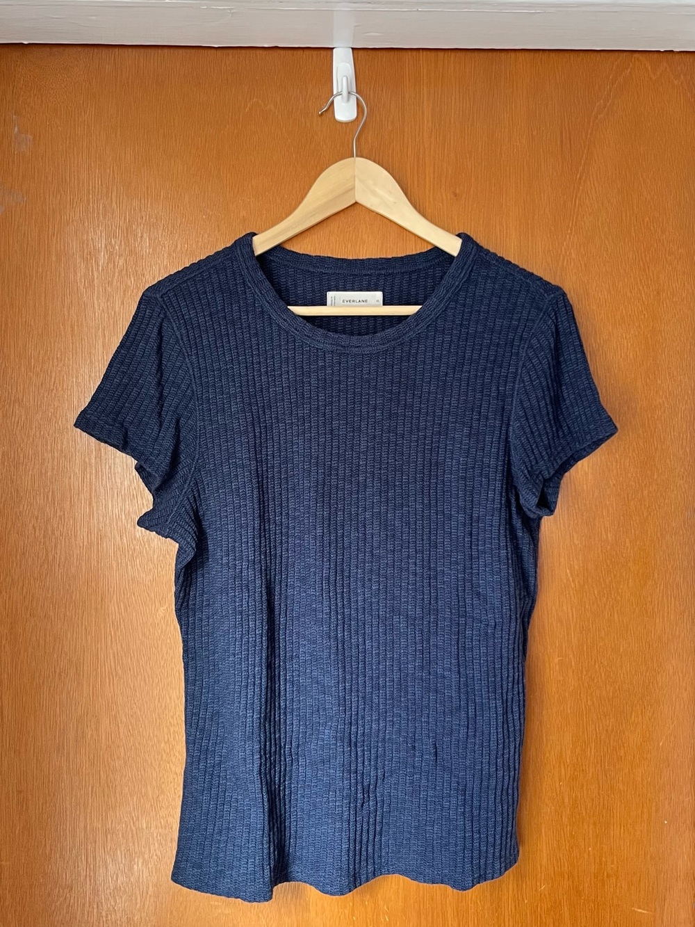 •Everlane the cozy rib tee• Size XL